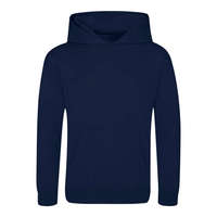 Just Hoods Gyerek kapucnis pulóver Just Hoods AWJH006J Kids Sports polyester Hoodie -L, Oxford Navy