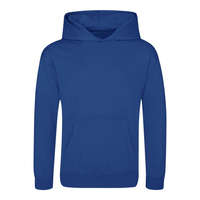 Just Hoods Gyerek kapucnis pulóver Just Hoods AWJH006J Kids Sports polyester Hoodie -L, Royal Blue