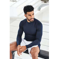 Just Cool Férfi Just Cool JC018 Men&#039;S Cool Long Sleeve Base Layer -M, French Navy