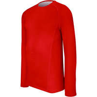Proact Férfi póló Proact PA005 Adults&#039; Long-Sleeved Base Layer Sports T-Shirt -M, Sporty Red