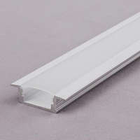 Alu-LED Alumínium profil LED szalaghoz fehér ALP-001 opál búra