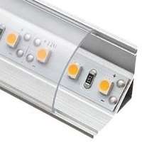 Alu-LED Alumínium profil LED szalaghoz 006 átlátszó