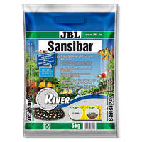 JBL JBL Sansibar River | Könnyű, finom hordozó fekete kövekkel édes- és sósvízi akváriumokhoz és terráriumokhoz - 5 Kg