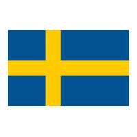  Nemzeti lobogó ország zászló nagy méretű 90x150cm - Svédország, svéd