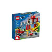 LEGO LEGO® City - Tűzoltóállomás és tűzoltóautó (60375)