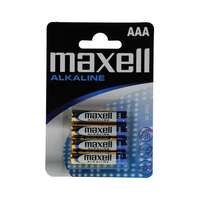 Maxell Maxell Maxell LR03 AAA elem, alkáli, 4db/bliszter