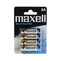 Maxell Maxell Maxell LR6 AA elem, alkáli, 4db/bliszter