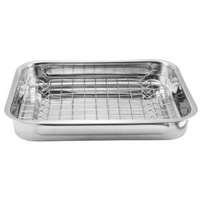 Perfect Home Grillrács tepsibe 39*25 cm rozsdamentes 50142