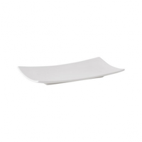 Ambition Salsa Kínáló téglalap alakú 18 x 9 cm fehér porcelán 62389