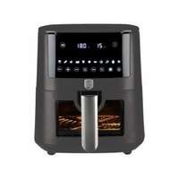 Berlinger Haus Air Fryer / forrólevegõs sütõ ablakkal 8 literes 1650W Anthracite Collection BH/9609