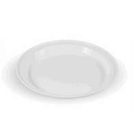  Süteményes tányér mûanyag fehér E56