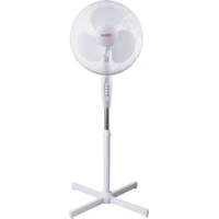 Hauser Ventilátor álló 40cm 45W 3 sebességes fehér F-41