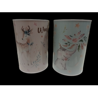 Persely 10*15 cm Állatos minta fém 409265 Kifutó termék!