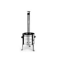 Perfect Home Inox parti üstház 31 cm +kémény+könyök+kalap 10446