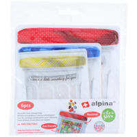 Alpina Tároló zacskó 6 db újrahasználható mûanyag 871125225425
