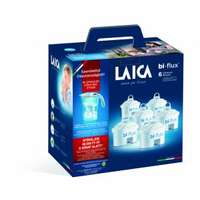 Laica Stream Line vízszûrõ kancsóval fehér + 6db bi-flux szûrõbetét J996050