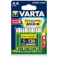 Varta Varta Ready To Use 1.2V AA Ni-Mh 2100mAh akku 4db (R2U)