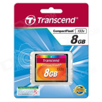 Transcend Transcend 8GB Compact Flash Card - TS8GCF133