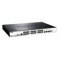 D-link D-Link Switch 24x1000Mbps Poe + 4x 10G SFP+ SmartPro (24 x PoE ports, 370 W, smart fans)