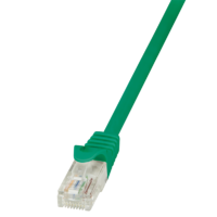 Logilink LOGILINK - patch kábel, CAT 5e UTP 0,50m zöld - CP1025U