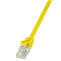 Logilink LOGILINK - patch kábel, CAT 5e UTP 0,50m sárga - CP1027U
