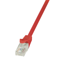 Logilink LOGILINK - patch kábel, CAT 5e UTP 0,50m piros - CP1024U
