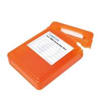 Logilink LOGILINK - 3.5" HDD védő doboz, narancssárga - UA0133O