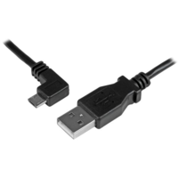 Startech Startech - Micro-USB Charge-and-Sync Cable M/M - Left-Angle Micro-USB - 30/24 AWG - 1 m