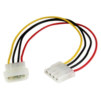 Startech Startech - Molex LP4 Power Extension Cable - M/F - 30cm