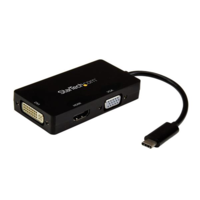 Startech Startech - USB-C Multiport Adapter - 3-in-1 USB C to HDMI, DVI or VGA