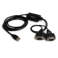 Startech Startech - 2 Port FTDI USB to Serial RS232 Adapter Cable with COM Retention