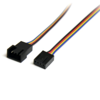 Startech Startech - 4 Pin Fan Power Extension Cable - M/F - 30CM