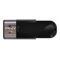 PNY PNY - ATTACH 4 USB2.0 8GB - FEKETE