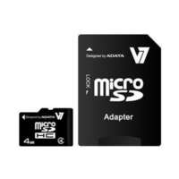 V7 V7 - 4GB MICROSD CARD INCL SD ADAPTER RETAIL - VAMSDH4GCL4R-2E
