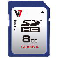 V7 V7 - 8GB SD CARD CL4 RETAIL - VASDH8GCL4R-2E
