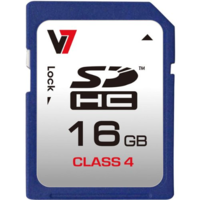 V7 V7 - 16GB SD CARD + Adapter CL4 RETAIL - VASDH16GCL4R-2E