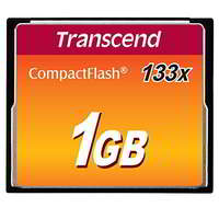 Transcend Transcend - 1GB COMPACT FLASH CARD - TS1GCF133