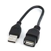 Gembird Gembird USB 2.0 A- A-csatlakozó kábel, 0.15m, fekete