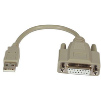 M-CAB M-CAB 0.2M USB-A/M TO GAME DSUB15/F USB2.0 ADAPTER CABLE GAME PORT