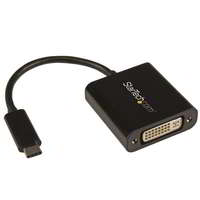 Startech Startech USB-C TO DVI ADAPTER USB-C DVI VIDEO CONVERTER-BLACK