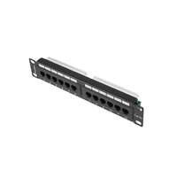 Lanberg Lanberg - Patch Panel 10", 12 port 1U, cat.5e - PPU5-9012-B