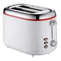 TOO TOO TO-343-WR 850W fehér kenyérpirító