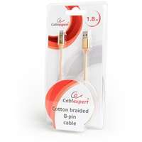 Gembird Gembird USB 2.0 A -> Lightning M/M adatkábel 1.8m arany