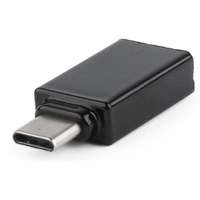 Gembird Gembird USB-C -> USB 2.0 A M/F adapter fekete