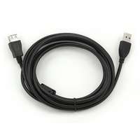Gembird Gembird USB A M/F adatkábel 3m premium fekete