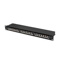 Lanberg LANBERG - patch panel 24 port 1U cat.6A FTP - PPSA-1024-B