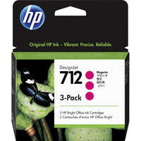 HP HP 3ED78A Patron 3Pack Magenta 29ml No.712 (Eredeti)