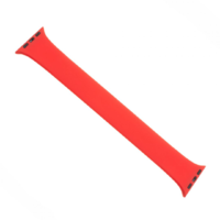 FIXED FIXED - Elastic silicone strap Silicone Strap for Apple Watch 38/40mm, size XL, red - FIXESST-436-XL-RD