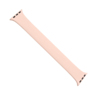 FIXED FIXED - Elastic silicone strap Silicone Strap for Apple Watch 38/40mm, size L, pink - FIXESST-436-L-PI