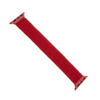 FIXED FIXED - Elastic nylon strap Nylon Strap for Apple Watch 42/44mm, size XL, red - FIXENST-434-XL-RD
